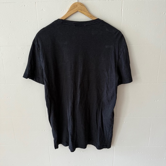 Roots Grey T-Shirt with Red Maple Leaf - Picture 4 of 5